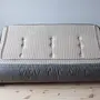 Togo Sofa 3-Sitzer Textil Grau 6