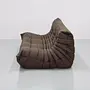 Togo Sofa 3-Sitzer Leder Braun 2