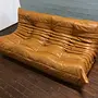 Togo Sofa 3-Sitzer Leder Beige 1