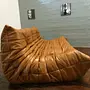Togo Sofa 3-Sitzer Leder Beige 3