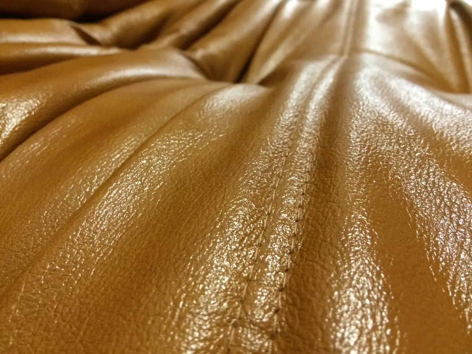 Togo Sofa 3-Sitzer Leder Beige 6