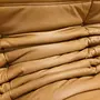 Togo Sofa 3-Sitzer Leder Beige 7