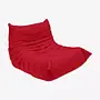 Togo Sessel Textil Rot 0