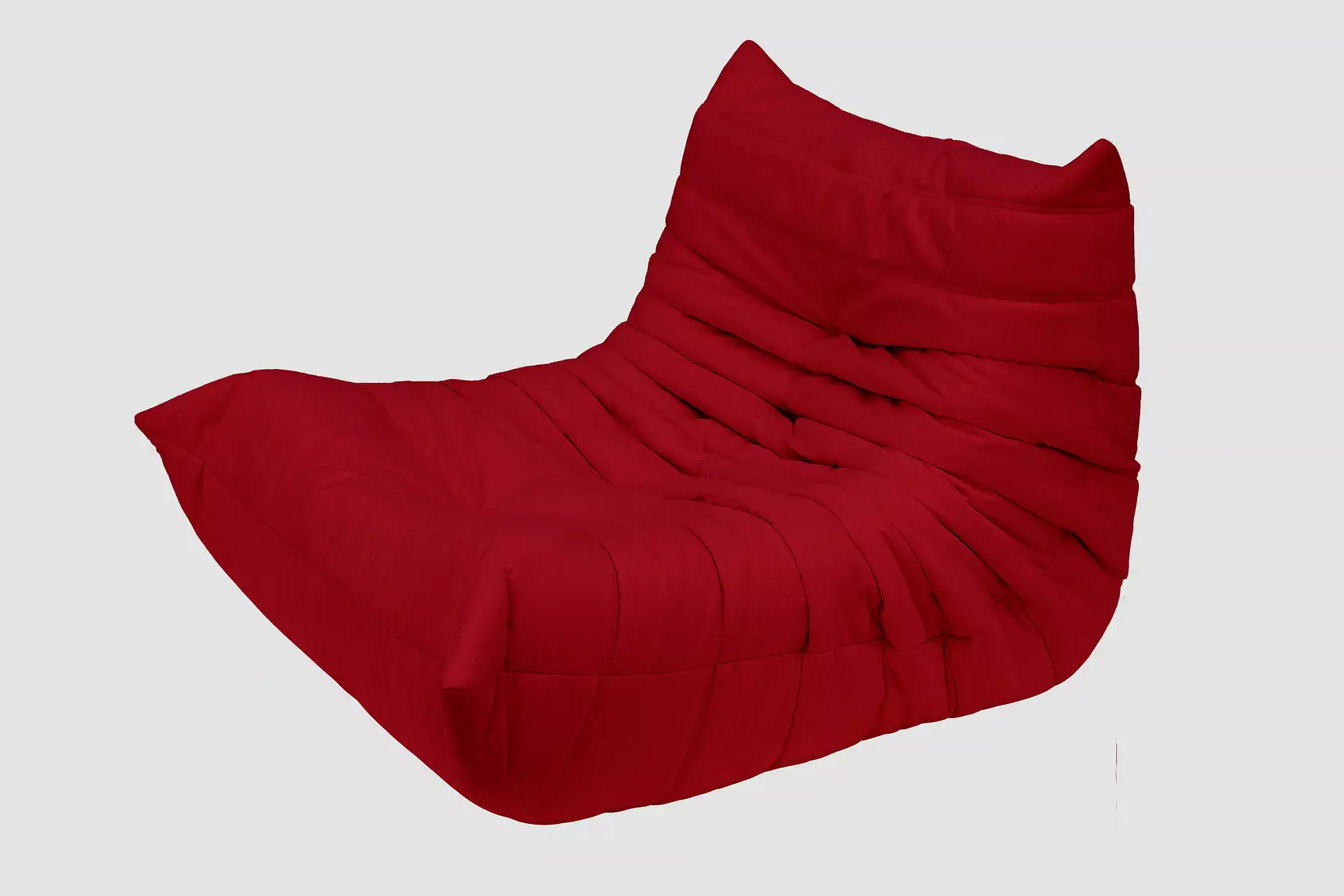 Togo Sessel Textil Rot 1