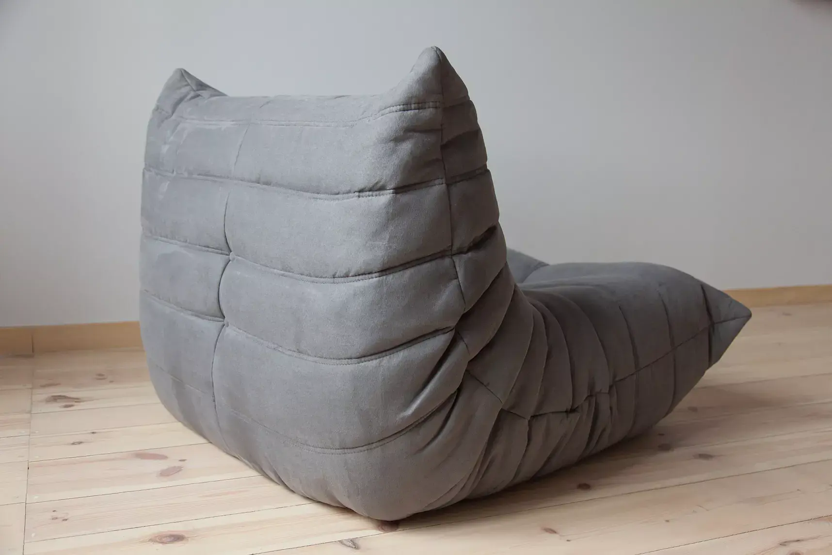 Togo Sessel Textil Grau 2