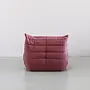Togo Armchair Textile Fuchsia 4