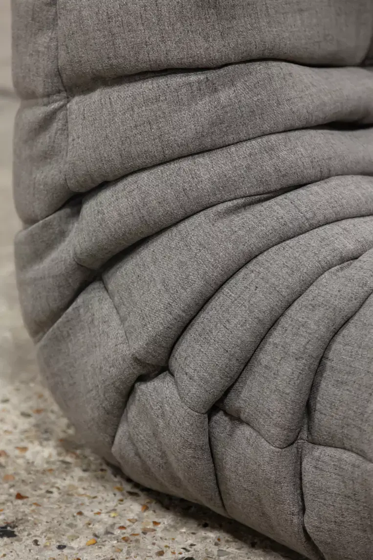 Togo armchair Fabric Warm Grey 7