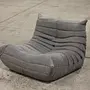 Togo armchair Fabric Warm Grey 1