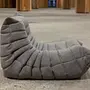 Togo armchair Fabric Warm Grey 4