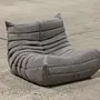 Togo armchair Fabric Warm Grey 5