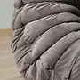 Togo armchair velvet warm grey 9