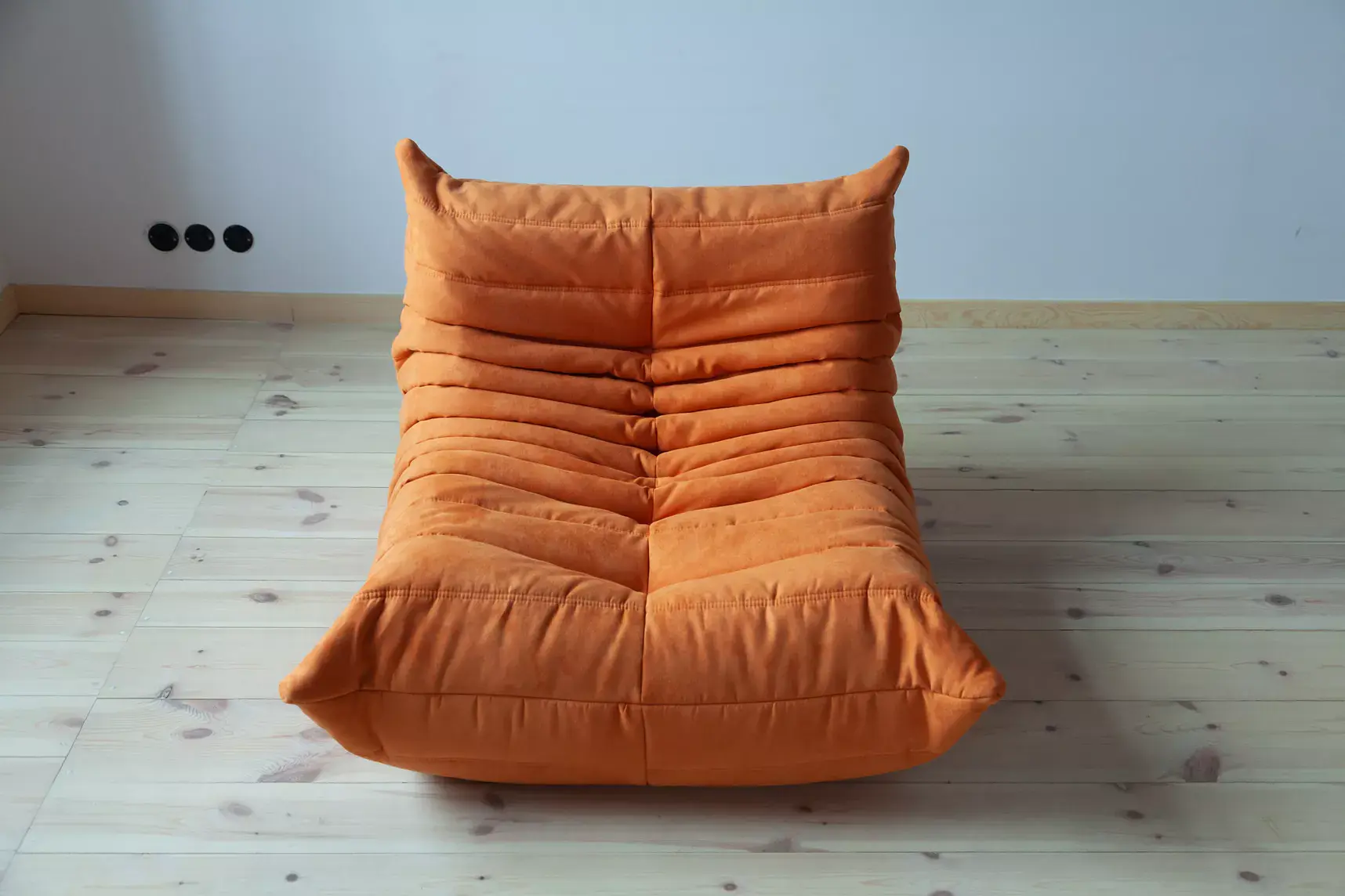 Togo Armchair Textile Orange 1