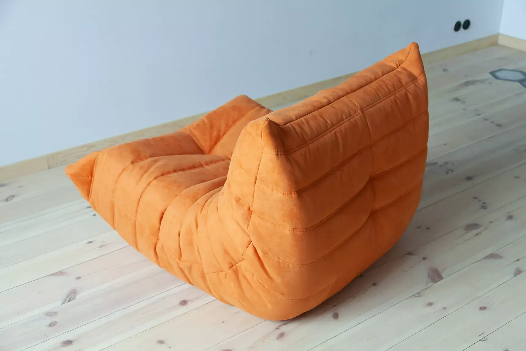 Togo Armchair Textile Orange 4