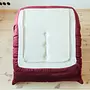 Togo armchair velvet burgundy 8