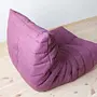 Togo armchair textile aubergine 5