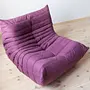 Togo Sessel Textil Aubergine 7