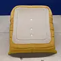 Togo armchair velvet mustard yellow 7