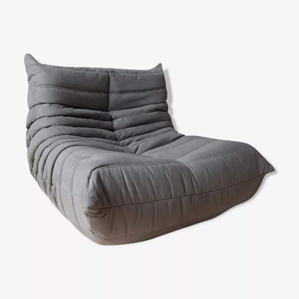 Togo Poltrona Tessuto Grigio 0