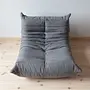 Togo armchair textile grey 1