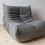Togo armchair textile grey 2