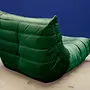 Togo Sessel Samt Grün 5