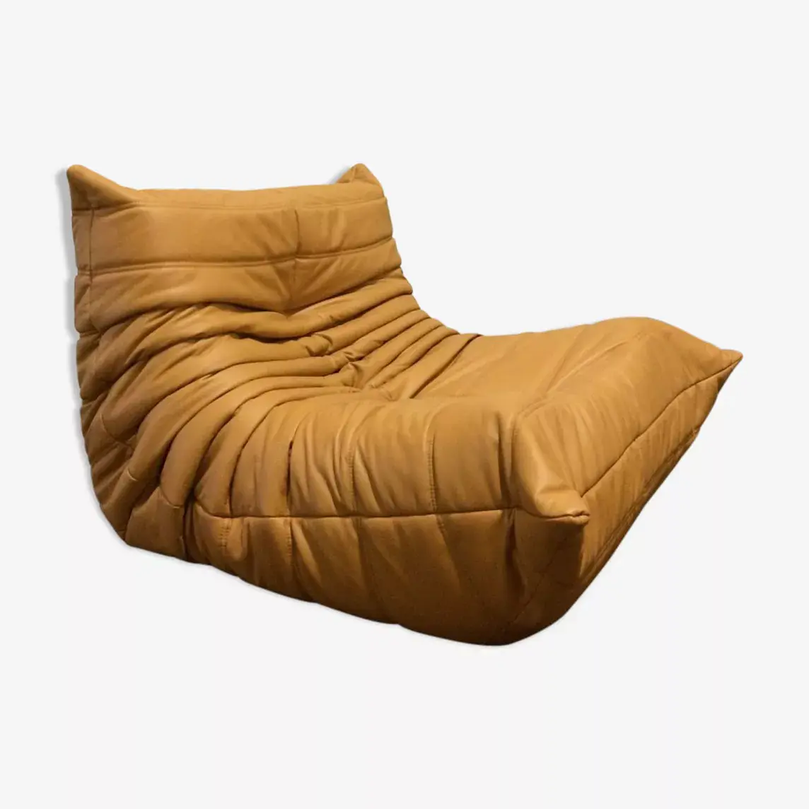 Togo Sessel Leder Beige 0