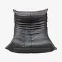 Togo Sessel Leder Schwarz 0