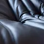 Togo Armchair Madras Leather Black 8