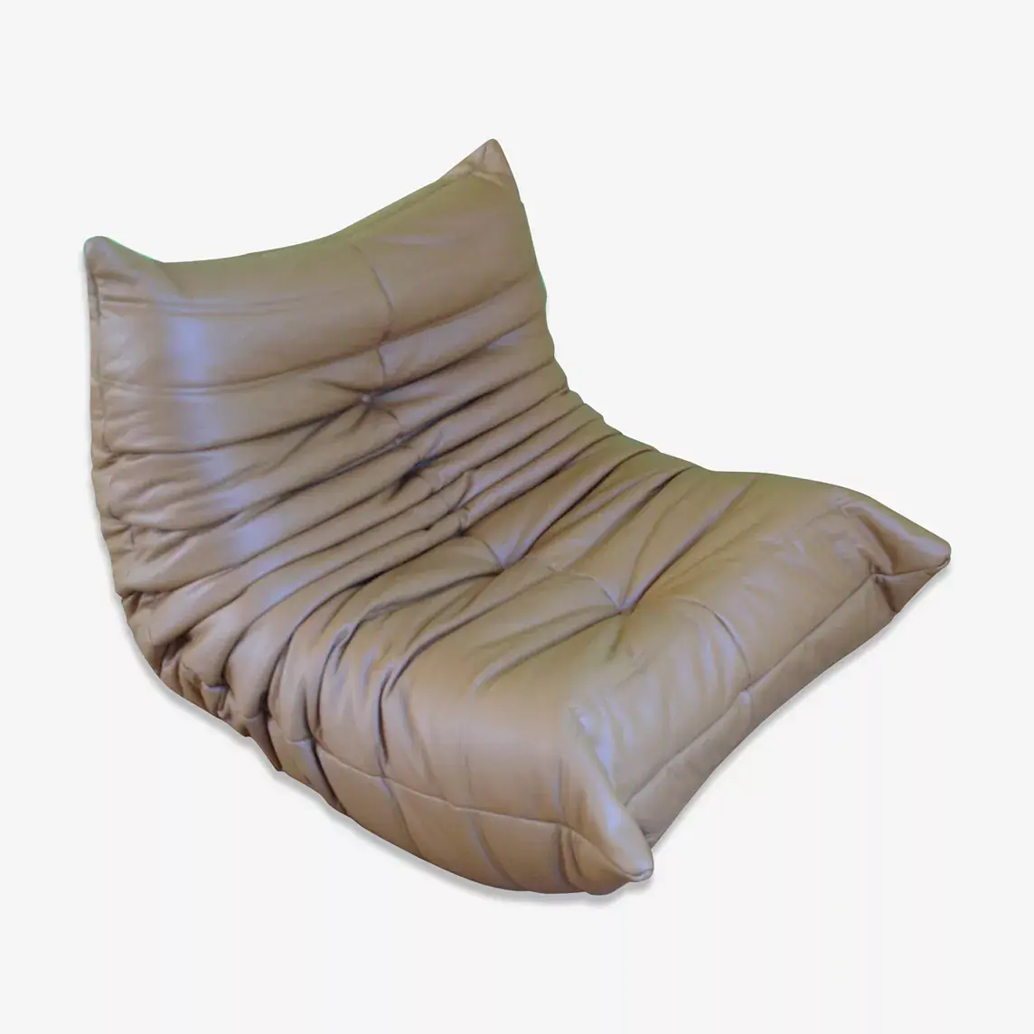 Togo Sessel Leder Beige 0
