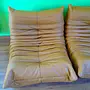 Togo Sessel Leder Beige 1