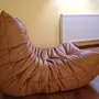Togo Sessel Leder Beige 2