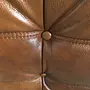 Togo armchair Smooth leather High gloss leather Antique brown 4