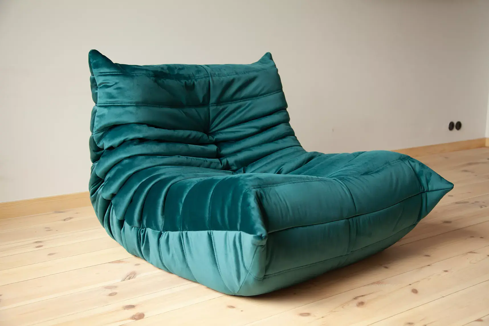 Togo armchair velvet petrol 7