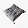 Togo Ottoman Textile Grey 0