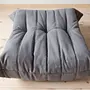 Togo Ottoman Textile Grey 2
