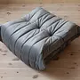 Togo Ottoman Samt Grau 1