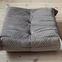 Togo Ottoman Velvet Warm Grey 3