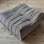 Togo Ottoman Samt Warmgrau 4