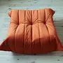 Togo Ottoman Samt Orange 2