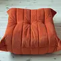Togo Ottoman Samt Orange 3