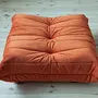 Togo Ottoman Samt Orange 5