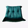 Togo Ottoman Velvet Petrol 0