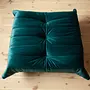 Togo Ottoman Velvet Petrol 2