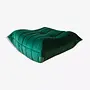 Togo Ottoman Emerald Green Velvet 0