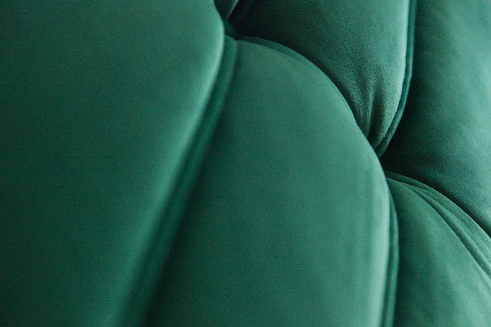 Togo Ottoman Emerald Green Velvet 9