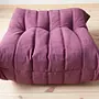 Togo Ottoman Textile Eggplant 3