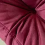 Togo Ottoman Velvet Burgundy 9