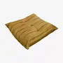 Togo Ottoman Mustard Yellow Velvet 0