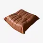 Togo Ottoman Pull-Up Leather Peach Brown 0