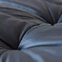 Togo Ottoman Madras-Leather Black 5